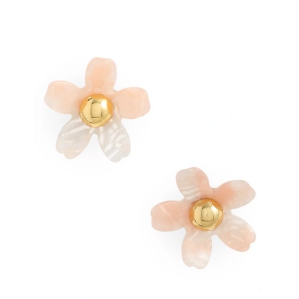 Lele Sadoughi Garden Flower Stud Earrings - Picture 4 of 10